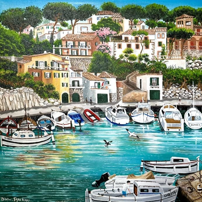 La Calanque aux Barques, 2018 — Oil on canvas